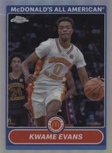 2023 Topps Chrome McDonald's All American - Kj Evans #2K7-14