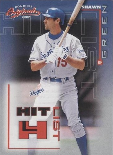 2002 Donruss Originals - Shawn Green #HL-2