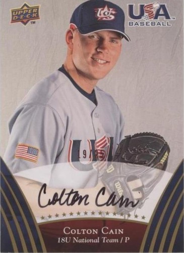 2008 Upper Deck USA Baseball Teams - Colton Cain #85