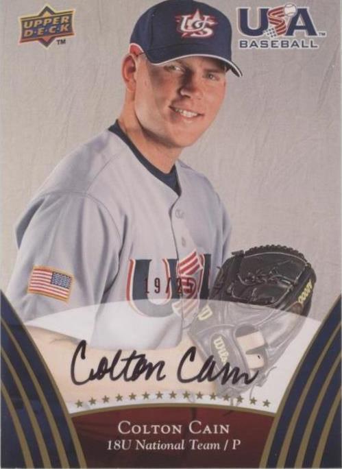 2008 Upper Deck USA Baseball Teams - Colton Cain #85