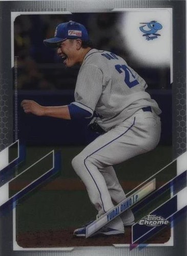 2021 Topps Chrome NPB Nippon Professional Baseball - Yudai Ohno #172