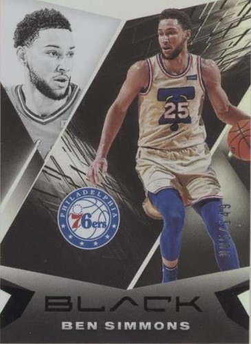 2020-21 Panini Black - Ben Simmons #40