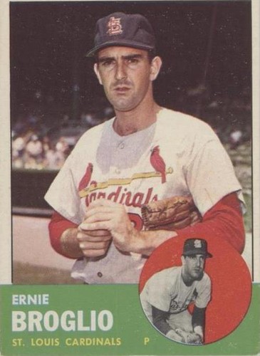 1963 Topps - Ernie Broglio #313