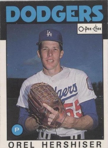 1986 O-Pee-Chee - Orel Hershiser #159