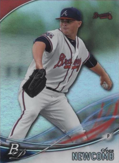 Bowman Platinum 2016 - Sean Newcomb #TP-SN