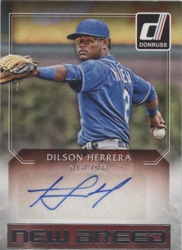2016 Panini Donruss - Dilson Herrera #NB-DH