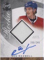 2008-09 Upper Deck The Cup - Ben Maxwell #114