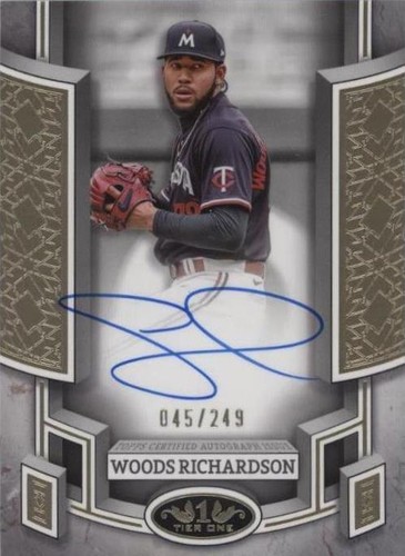 2024 Topps Tier One - Simeon Woods Richardson #BOA-SW