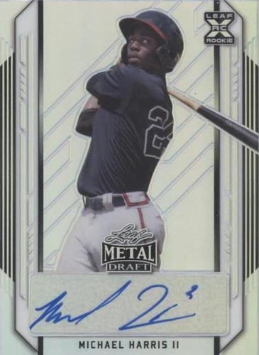 2021 Leaf Metal Draft - Michael Harris II #BA-MH1
