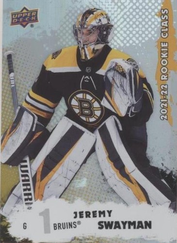 2021-22 Upper Deck Series 1 - Jeremy Swayman #RC-7