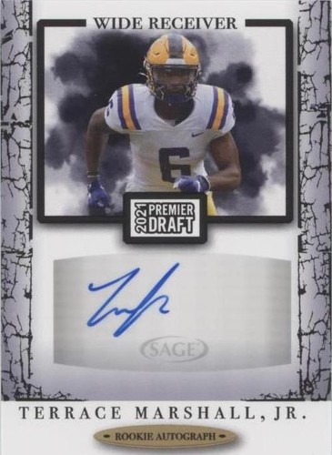 2021 Sage Premier Draft Terrace Marshall Jr. #A198