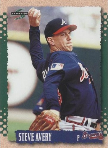 1995 Score - Steve Avery #185