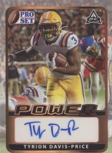 2021 Leaf Pro Set Power Tyrion Davis-Price #BA-TD1