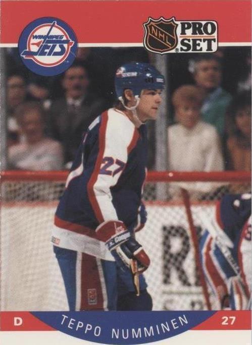 1990-91 Pro Set - Teppo Numminen #334