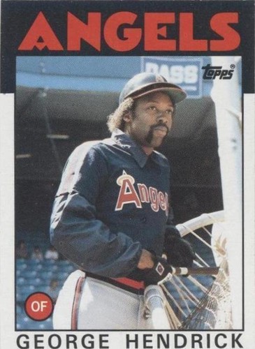 1986 Topps - George Hendrick #190