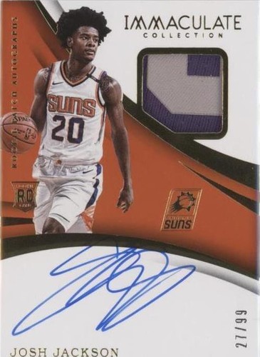 2017-18 Panini Immaculate Collection - Josh Jackson #136