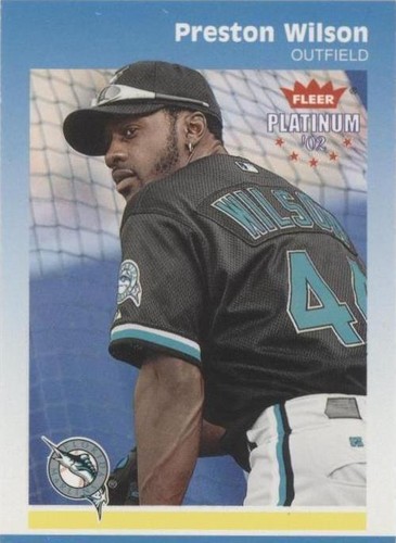 2002 Fleer Platinum - Preston Wilson #98
