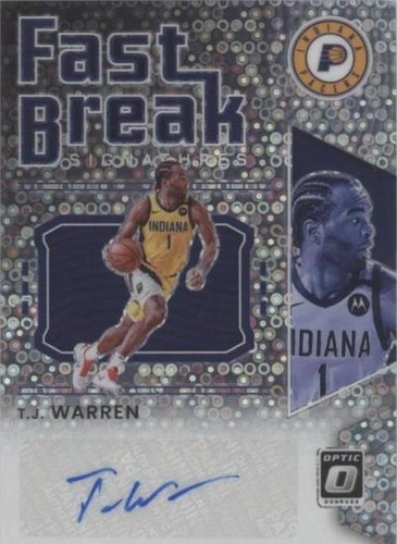 2021-22 Panini Donruss Optic - T.J. Warren #FB-TJW