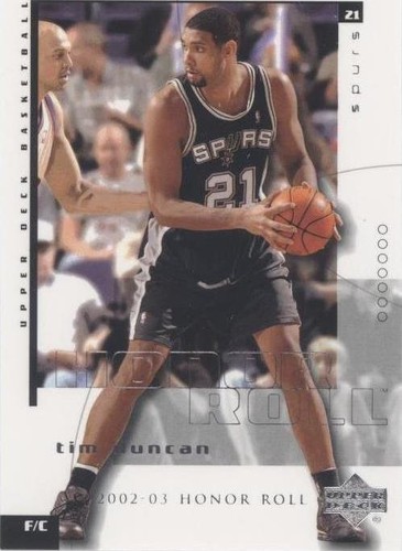 2002-03 Upper Deck Honor Roll - Tim Duncan #74
