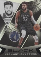 2020-21 Panini Black - Karl-Anthony Towns #56
