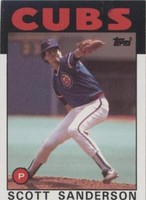 1986 Topps - Scott Sanderson #406