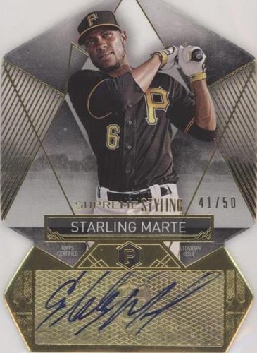 2014 Topps Supreme - Starling Marte #SS-SM