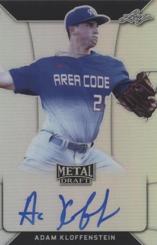 2018 Leaf Metal Draft - Adam Kloffenstein #BA-AK1