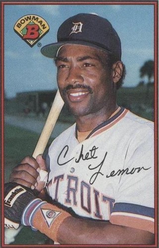 1989 Bowman - Chet Lemon #108
