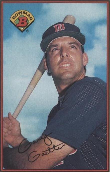1989 Bowman - Gary Gaetti #158