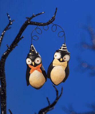 Bethany Lowe Michelle Lauritsen Halloween Who’s Who Owl Ornament—retired