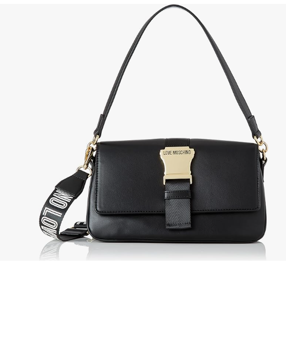Love Moschino Women's Jc4367pp0fkh1 Black Borsa Shoulder