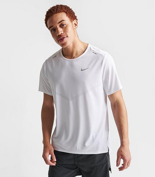 Nike Mens DRI-FIT Rise 365 Short-Sleeve Running Top Size 2XL