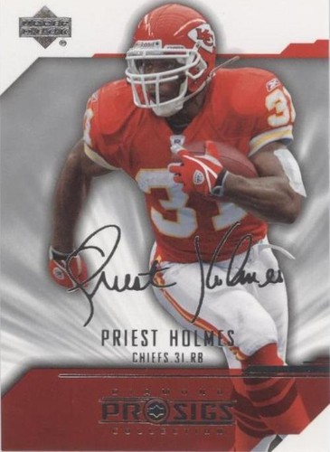 2004 Upper Deck Pro Sigs Priest Holmes #44
