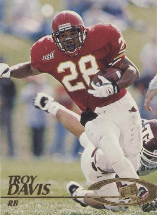 1997 Press Pass Troy Davis #5