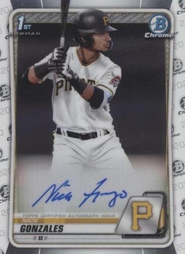2020 Bowman Draft - Nick Gonzales #CDA-NGO