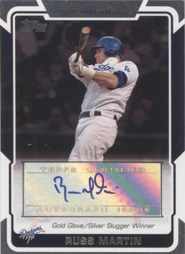 2008 Topps - Russell Martin #HA-RM