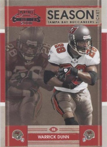 2008 Playoff Contenders Warrick Dunn #92