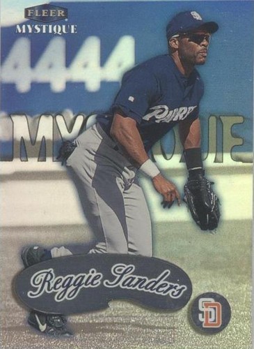 1999 Fleer Mystique - Reggie Sanders #92