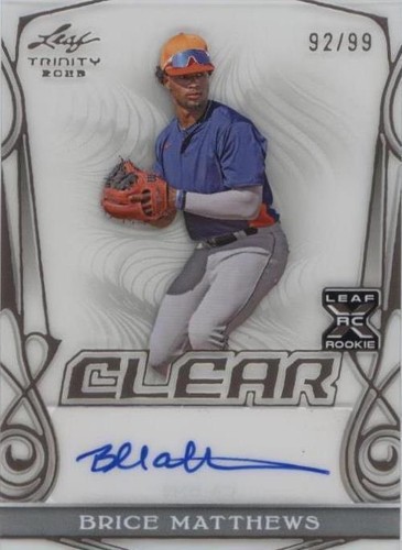 2023 Leaf Trinity - Brice Matthews #CA-BM2