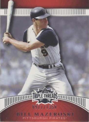 2010 Topps Triple Threads - Bill Mazeroski #104