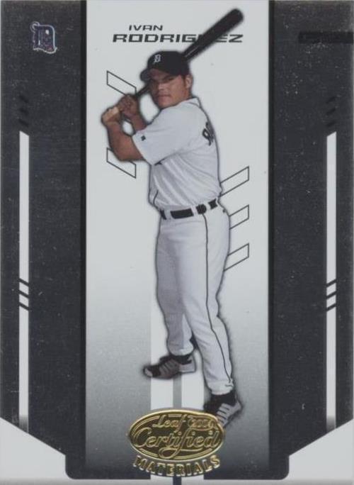 Materiales certificados Leaf 2004 - Iván Rodríguez #76