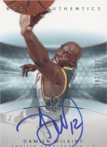 2004-05 SP Authentic - Damien Wilkins #148