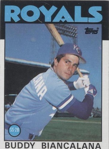 1986 Topps - Buddy Biancalana #99