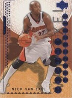 2003-04 Upper Deck Triple Dimensions - Nick Van Exel #25