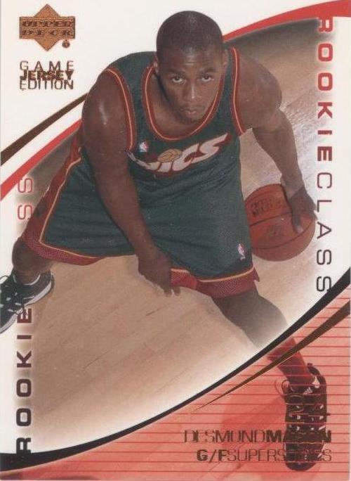 Cubierta superior 2000-01 - Desmond Mason #424