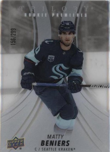 2022-23 Upper Deck Trilogy - Matty Beniers #RP-BE