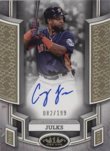 2024 Topps Tier One - Corey Julks #BOA-CJ