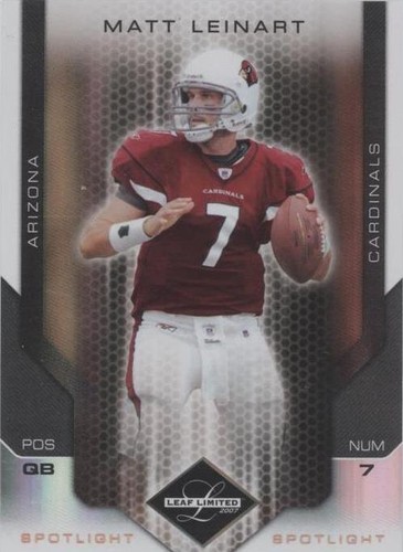 2007 Leaf Limited Matt Leinart #4