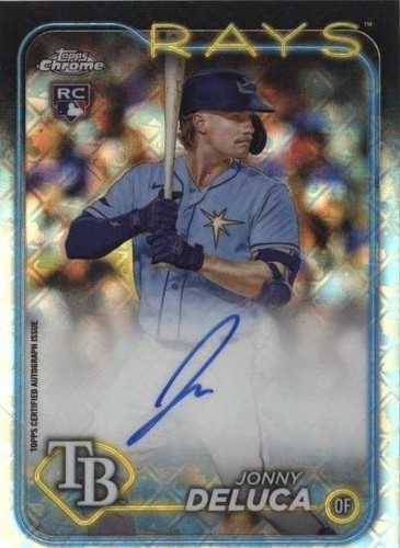2024 Topps Chrome Logofractor Edition - Jonny Deluca #RCA-JDE