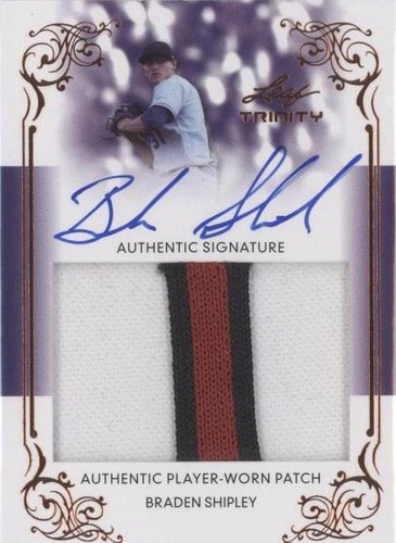 2013 Leaf Trinity - Braden Shipley #DTP-BS1